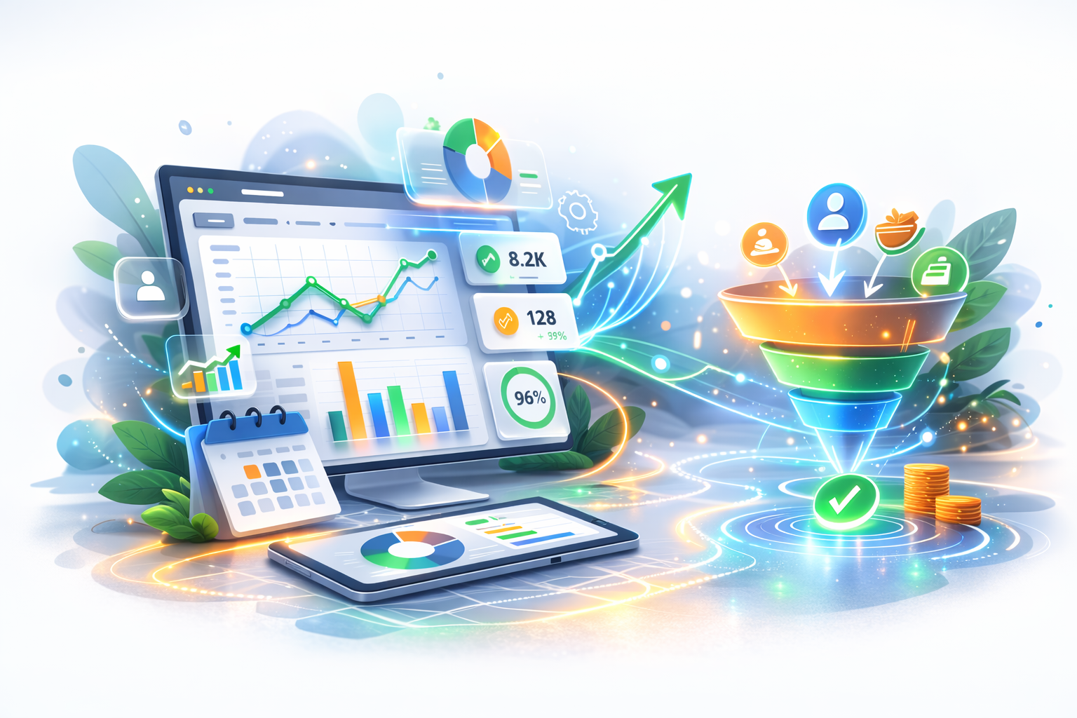 Product and category performance graph